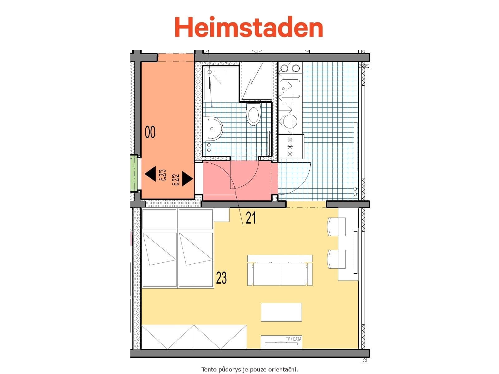 Pronájem bytu 1+kk 35 m², Slovenská, Karviná, Moravskoslezský kraj Pronájem bytu 1+kk 35 m², Slovenská, Karviná, Moravskoslezský kraj