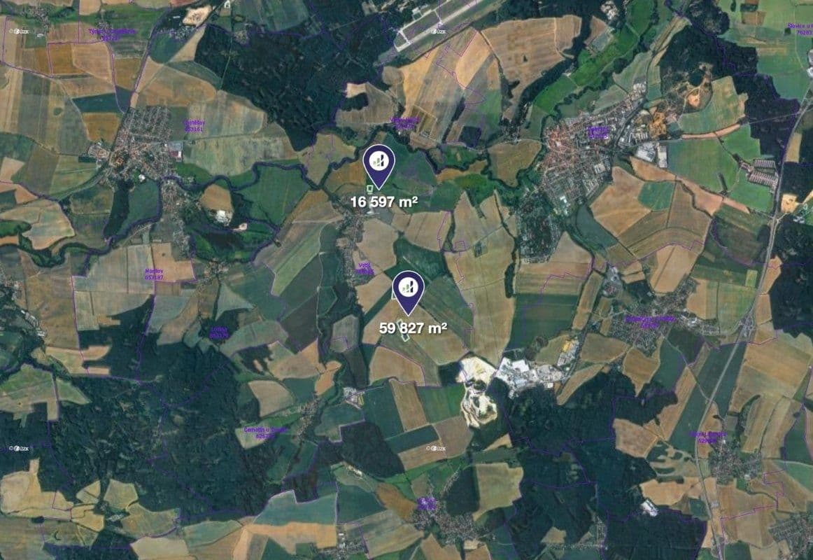 Prodej pozemku 76.424 m², Vstiš, Plzeňský kraj Prodej pozemku 76.424 m², Vstiš, Plzeňský kraj