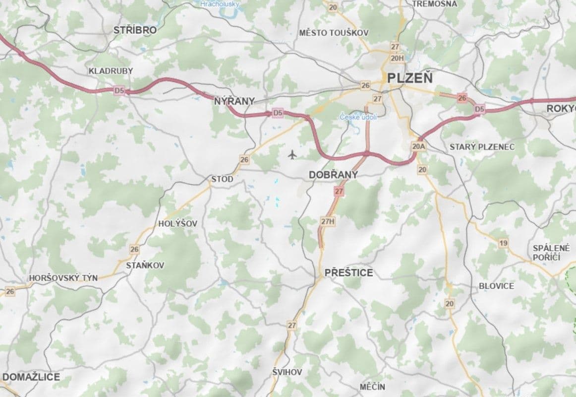 Prodej pozemku 76.424 m², Vstiš, Plzeňský kraj Prodej pozemku 76.424 m², Vstiš, Plzeňský kraj