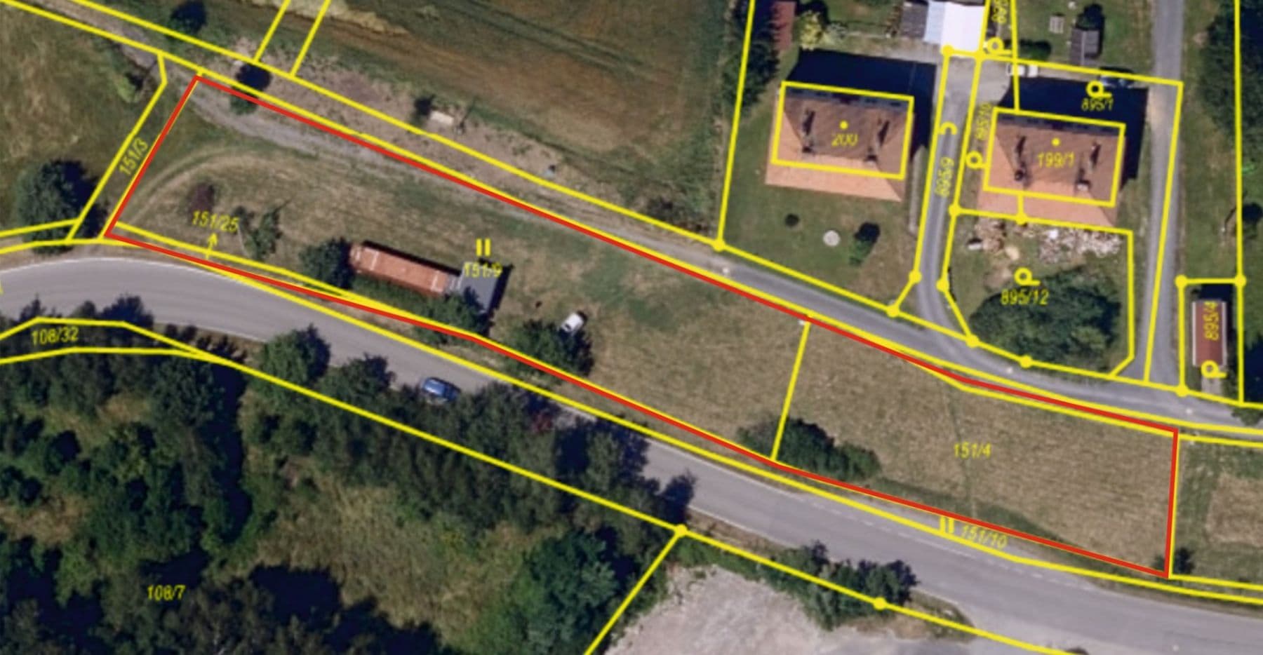 Prodej pozemku 2.300 m², Prosetín, Pardubický kraj Prodej pozemku 2.300 m², Prosetín, Pardubický kraj