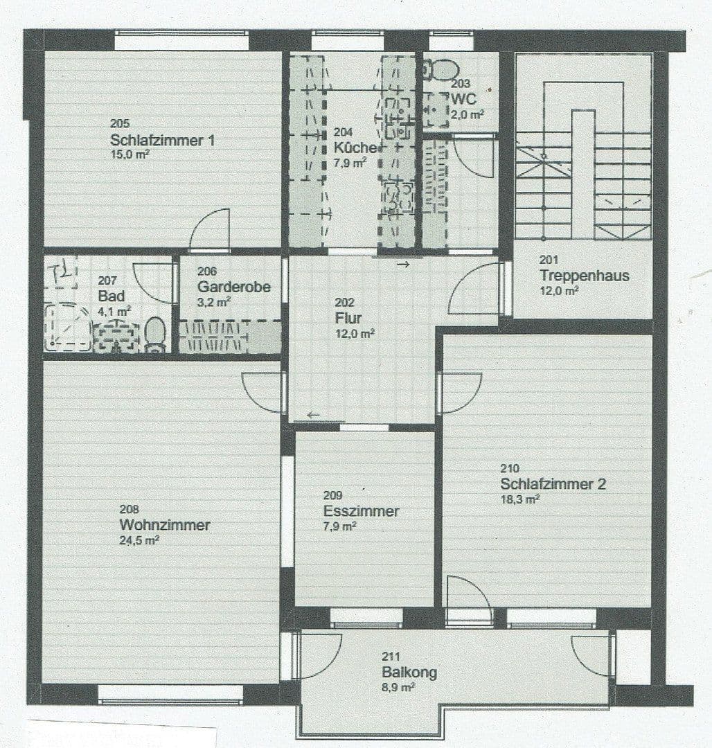 Prodej bytu 3+kk 99 m², Hamburg, Hamburg Prodej bytu 3+kk 99 m², Hamburg, Hamburg