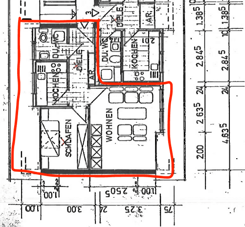 Pronájem bytu 2+1 37 m², Im Hasenwinkel 8, Bönen, Severní Porýní-Vestfálsko Pronájem bytu 2+1 37 m², Im Hasenwinkel 8, Bönen, Severní Porýní-Vestfálsko