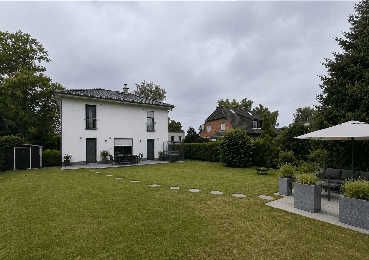Prodej domu 152 m², pozemek 588 m², Hamburger Str. 18, Panketal, Braniborsko Prodej domu 152 m², pozemek 588 m², Hamburger Str. 18, Panketal, Braniborsko