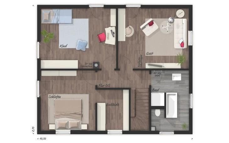 Prodej domu 152 m², pozemek 588 m², Hamburger Str. 18, Panketal, Braniborsko Prodej domu 152 m², pozemek 588 m², Hamburger Str. 18, Panketal, Braniborsko