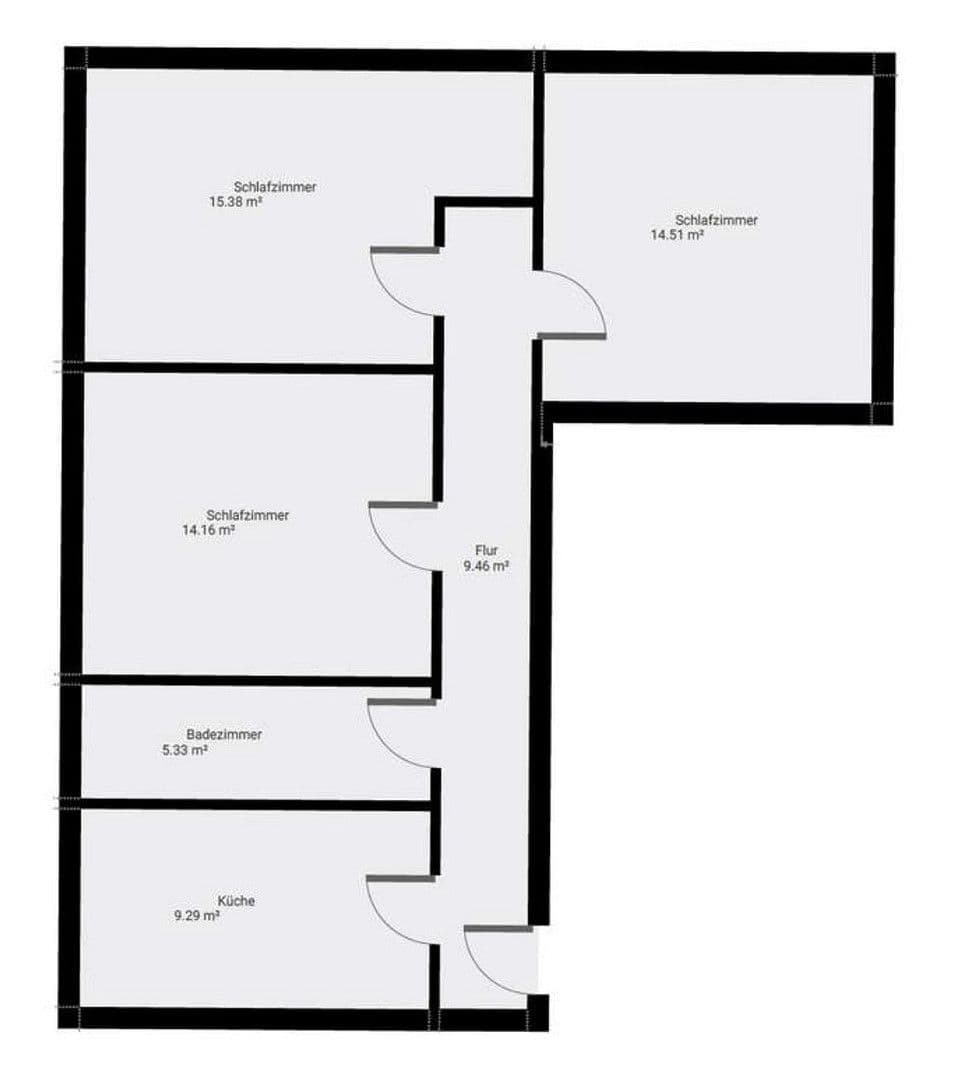 Pronájem bytu 3+1 68 m², Kniestraße 37, Hannover, Dolní Sasko Pronájem bytu 3+1 68 m², Kniestraße 37, Hannover, Dolní Sasko