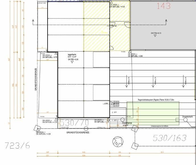 Pronájem nebytového prostoru 930 m², Lauterbachstraße 89, Eggenfelden, Bavorsko Pronájem nebytového prostoru 930 m², Lauterbachstraße 89, Eggenfelden, Bavorsko