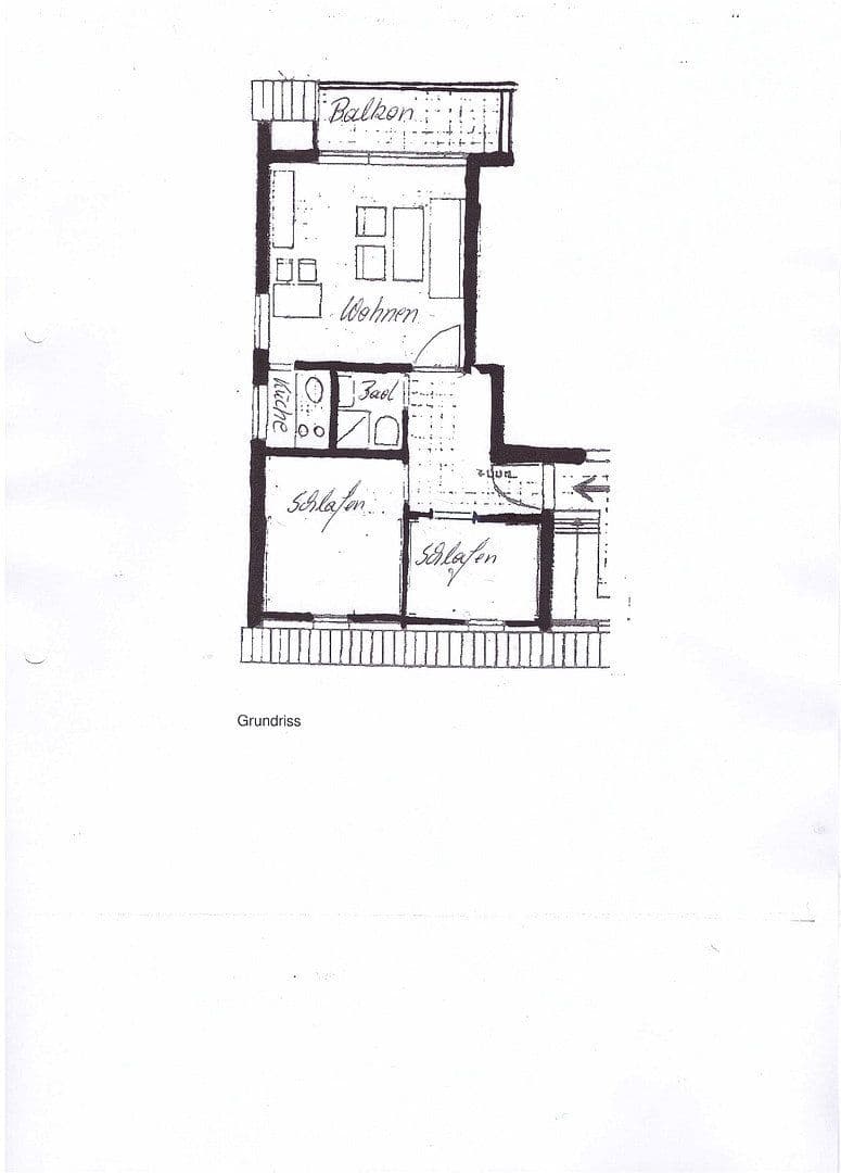 Prodej bytu 2+kk 44 m², Blauort 2, Büsum, Šlesvicko-Holštýnsko Prodej bytu 2+kk 44 m², Blauort 2, Büsum, Šlesvicko-Holštýnsko