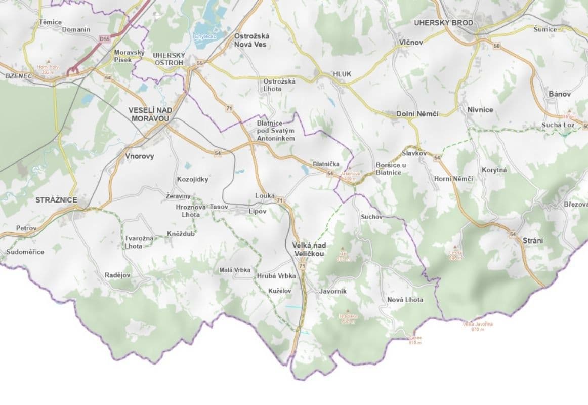 Prodej pozemku 2.713 m², Javorník, Jihomoravský kraj Prodej pozemku 2.713 m², Javorník, Jihomoravský kraj