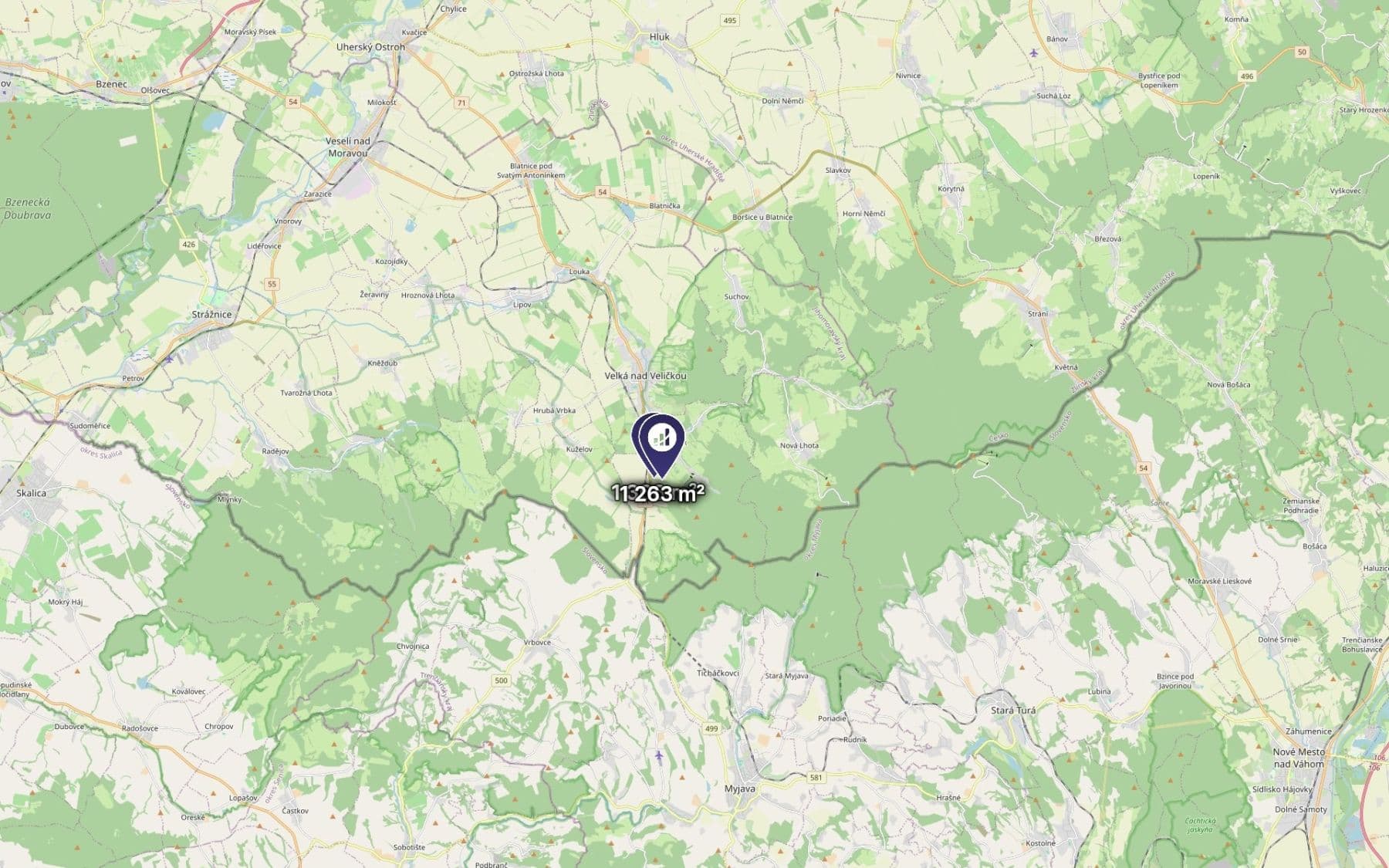 Prodej pozemku 657 m², Javorník, Jihomoravský kraj Prodej pozemku 657 m², Javorník, Jihomoravský kraj