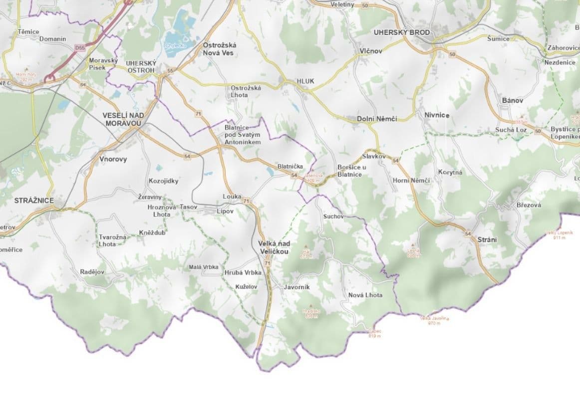 Prodej pozemku 2.276 m², Javorník, Jihomoravský kraj Prodej pozemku 2.276 m², Javorník, Jihomoravský kraj