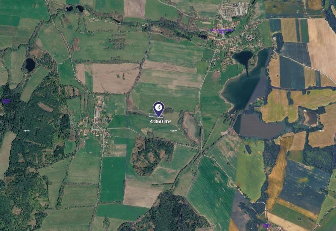 Prodej pozemku 4.360 m², Záboří, Jihočeský kraj Prodej pozemku 4.360 m², Záboří, Jihočeský kraj