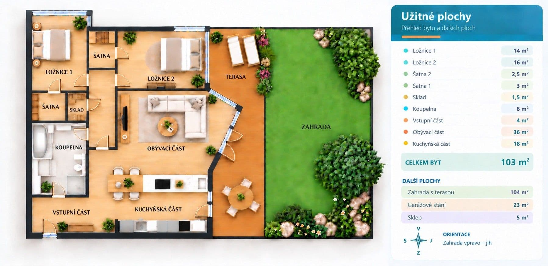 Prodej bytu 3+kk 103 m², Na Pomezí, Praha, Praha Prodej bytu 3+kk 103 m², Na Pomezí, Praha, Praha