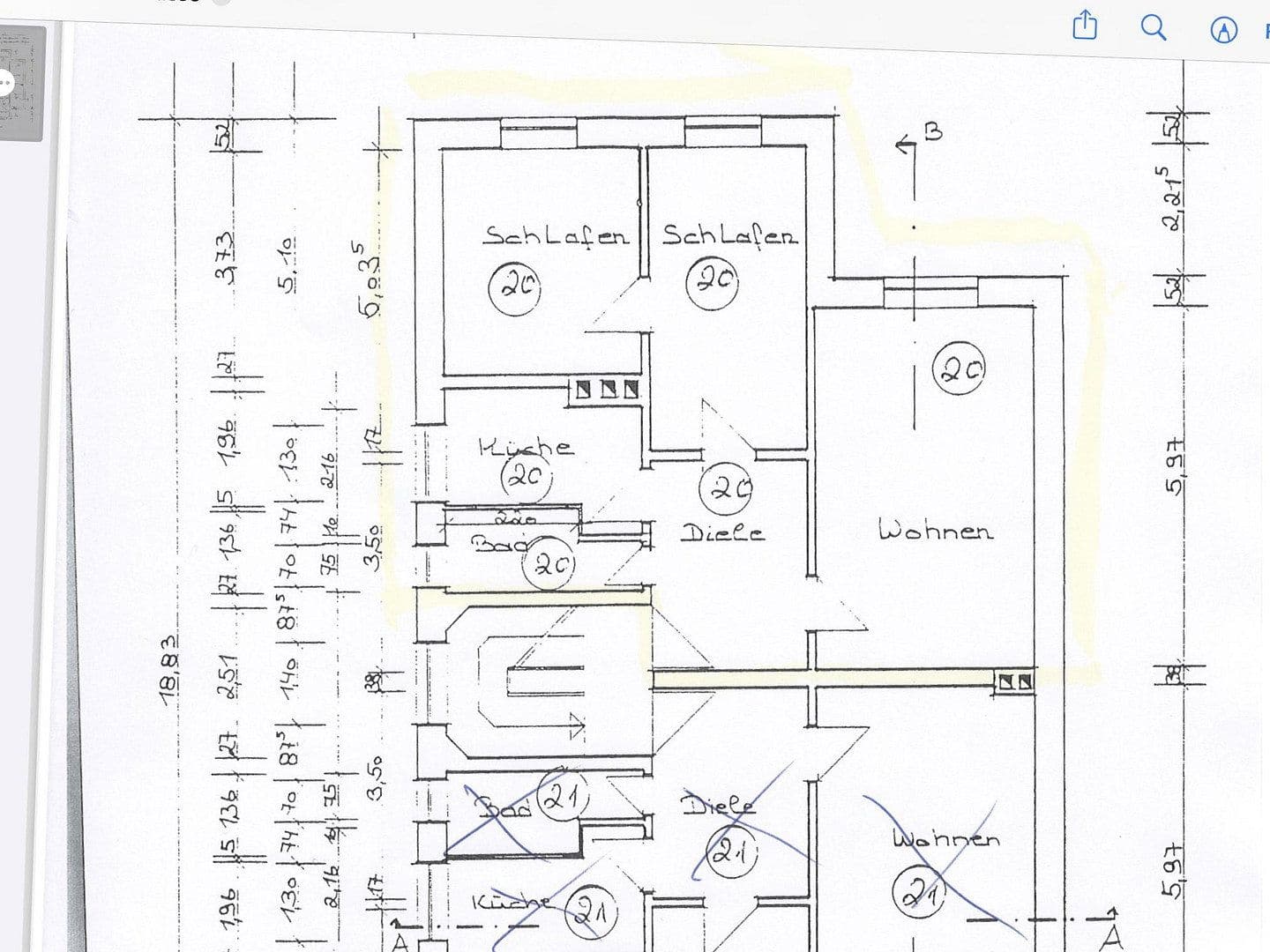 Pronájem bytu 3+1 68 m², Sandweg 108, Frankfurt am Main, Hessen Pronájem bytu 3+1 68 m², Sandweg 108, Frankfurt am Main, Hessen