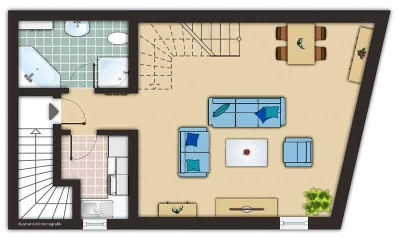 Prodej domu 231 m², pozemek 596 m², Mühlweg 2, Burglahr, Porýní-Falc Prodej domu 231 m², pozemek 596 m², Mühlweg 2, Burglahr, Porýní-Falc