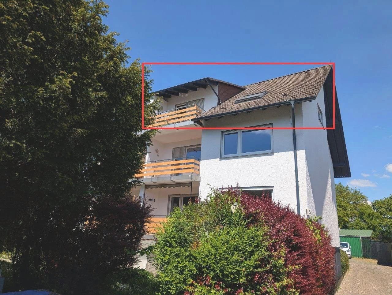 Pronájem bytu 2+kk 59 m², Wöllstadt, Hessen Pronájem bytu 2+kk 59 m², Wöllstadt, Hessen