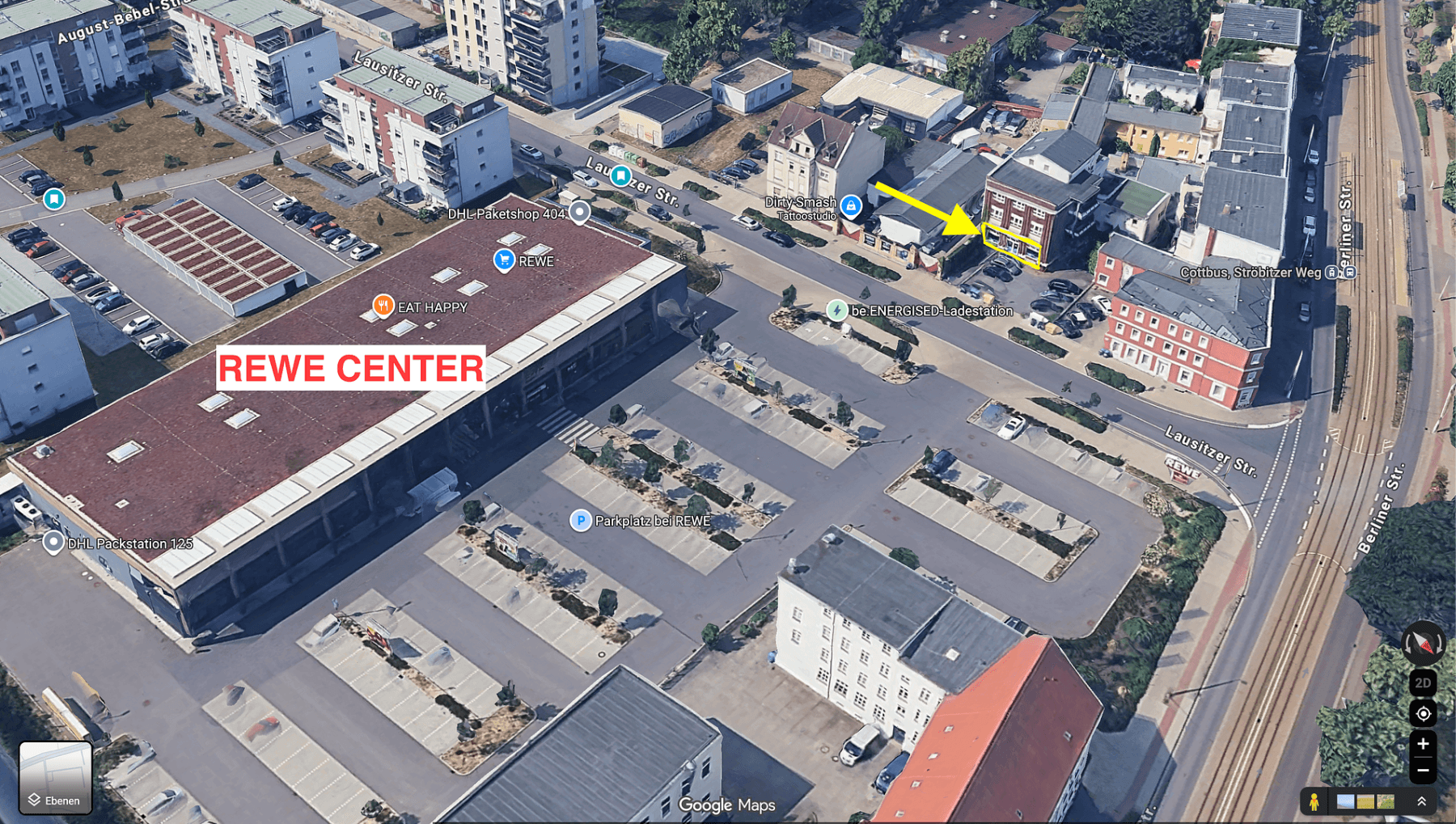 Pronájem nebytového prostoru 210 m², Cottbus, Braniborsko Pronájem nebytového prostoru 210 m², Cottbus, Braniborsko