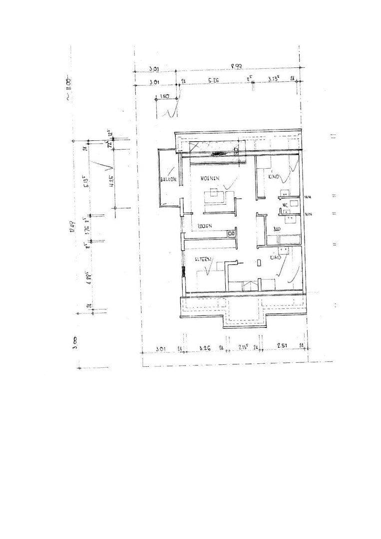 Pronájem bytu 4+1 83 m², Walchenseestraße 33, Stuttgart, Bádensko-Württembersko Pronájem bytu 4+1 83 m², Walchenseestraße 33, Stuttgart, Bádensko-Württembersko