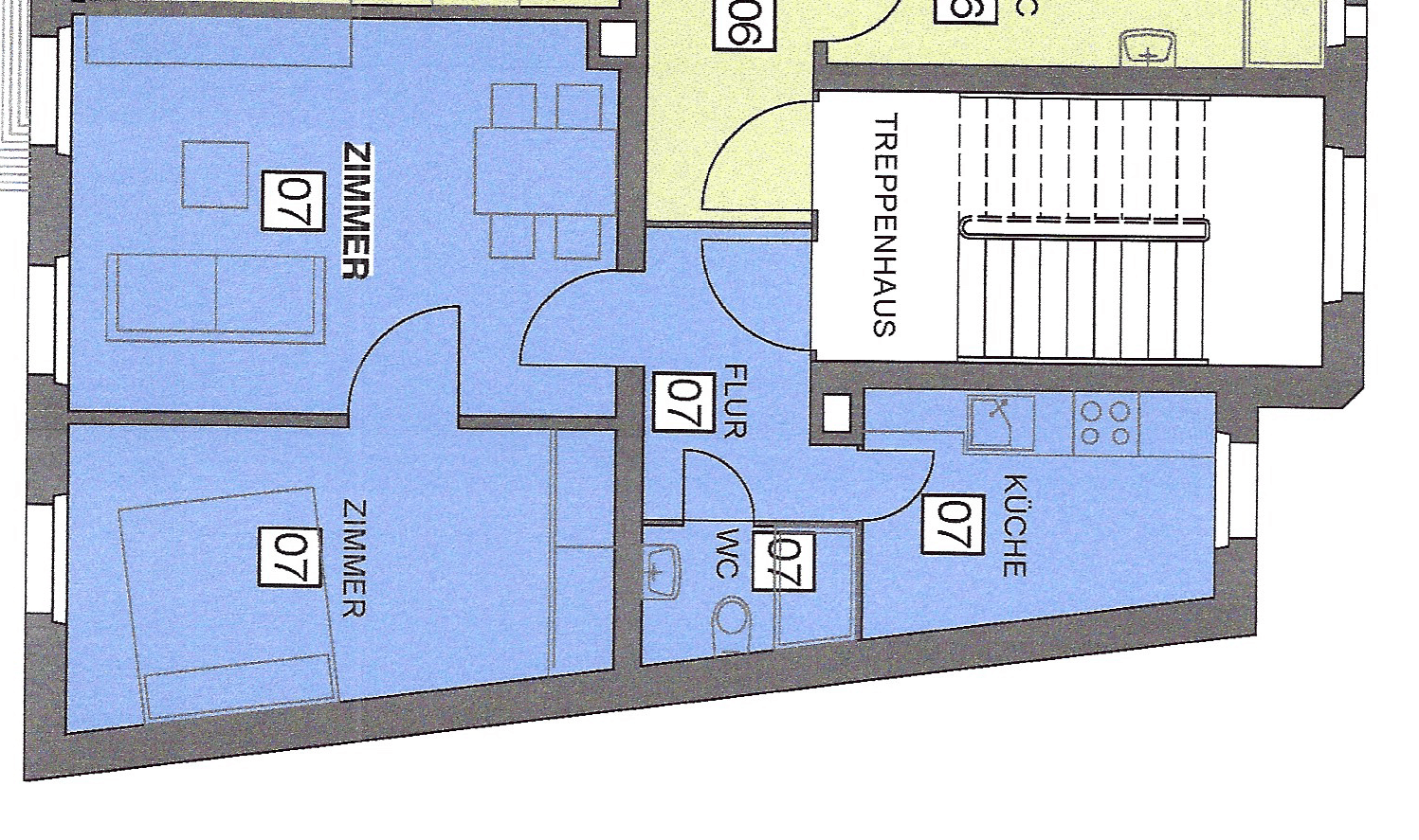 Pronájem bytu 2+1 46 m², Nürnberg, Bavorsko Pronájem bytu 2+1 46 m², Nürnberg, Bavorsko