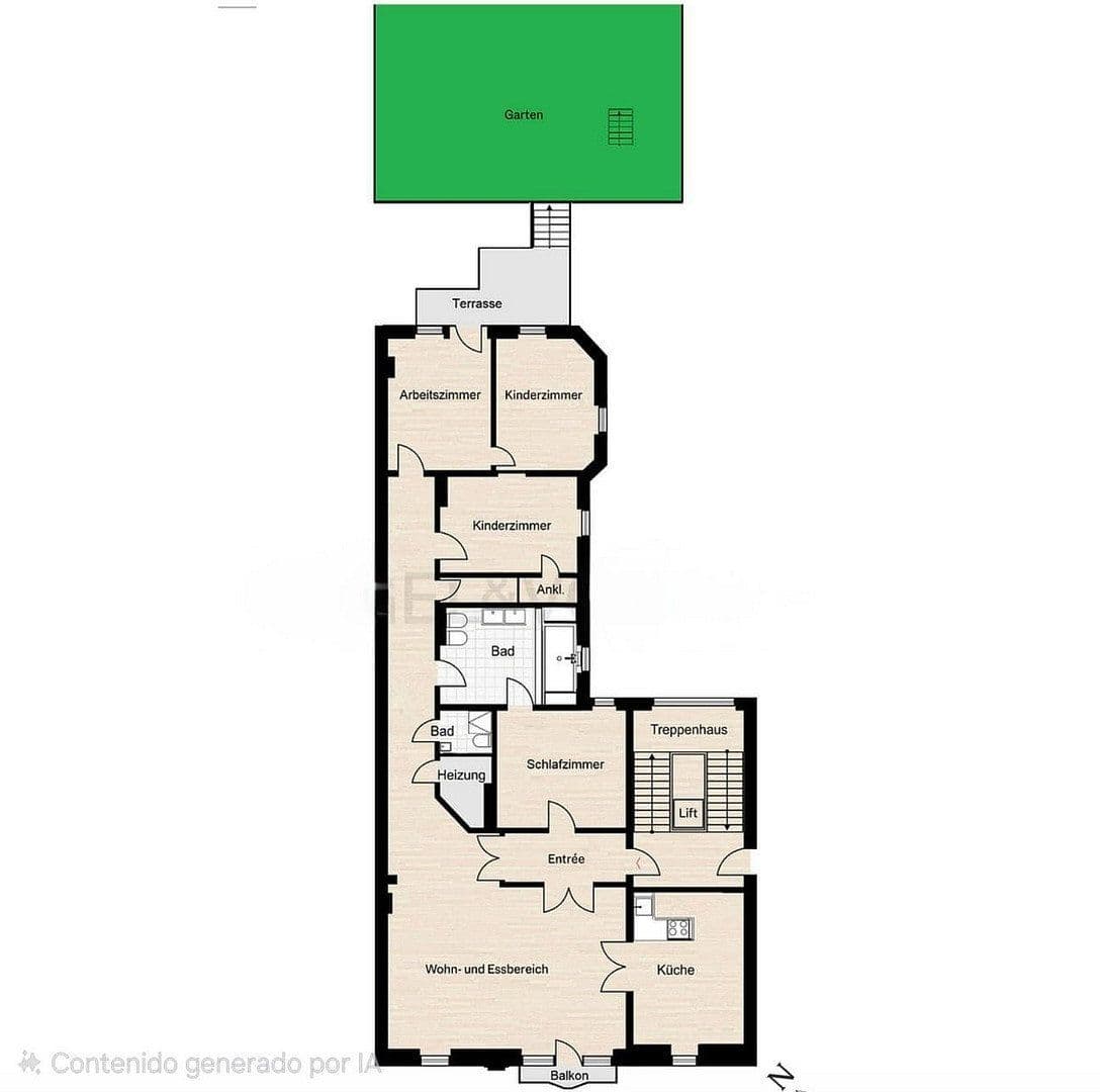 Prodej bytu 5+1 174 m², Wiesbaden, Hessen Prodej bytu 5+1 174 m², Wiesbaden, Hessen