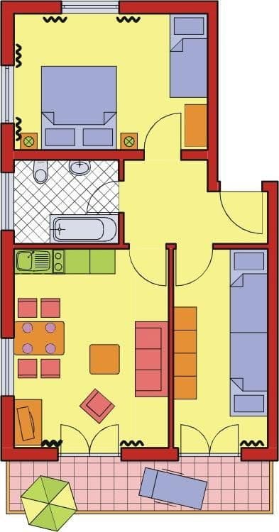 Pronájem bytu 3+1 70 m², Adelheidstraße 9, Bad Tölz, Bavorsko Pronájem bytu 3+1 70 m², Adelheidstraße 9, Bad Tölz, Bavorsko