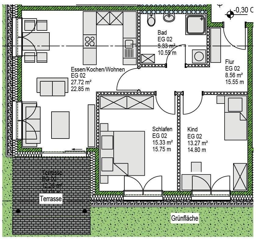 Prodej bytu 3+1 78 m², Stauffenbergstraße 2, Berg b.Neumarkt i.d.OPf., Bavorsko Prodej bytu 3+1 78 m², Stauffenbergstraße 2, Berg b.Neumarkt i.d.OPf., Bavorsko