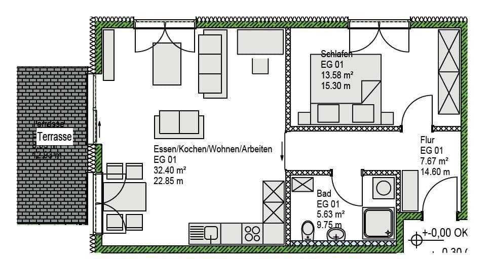 Prodej bytu 2+1 64 m², Stauffenbergstraße 2, Berg b.Neumarkt i.d.OPf., Bavorsko Prodej bytu 2+1 64 m², Stauffenbergstraße 2, Berg b.Neumarkt i.d.OPf., Bavorsko