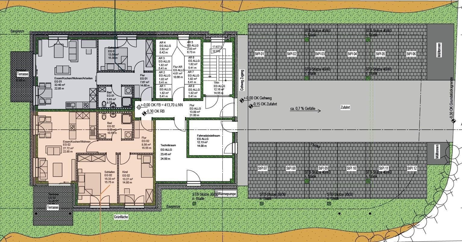 Prodej bytu 2+1 64 m², Stauffenbergstraße 2, Berg b.Neumarkt i.d.OPf., Bavorsko Prodej bytu 2+1 64 m², Stauffenbergstraße 2, Berg b.Neumarkt i.d.OPf., Bavorsko