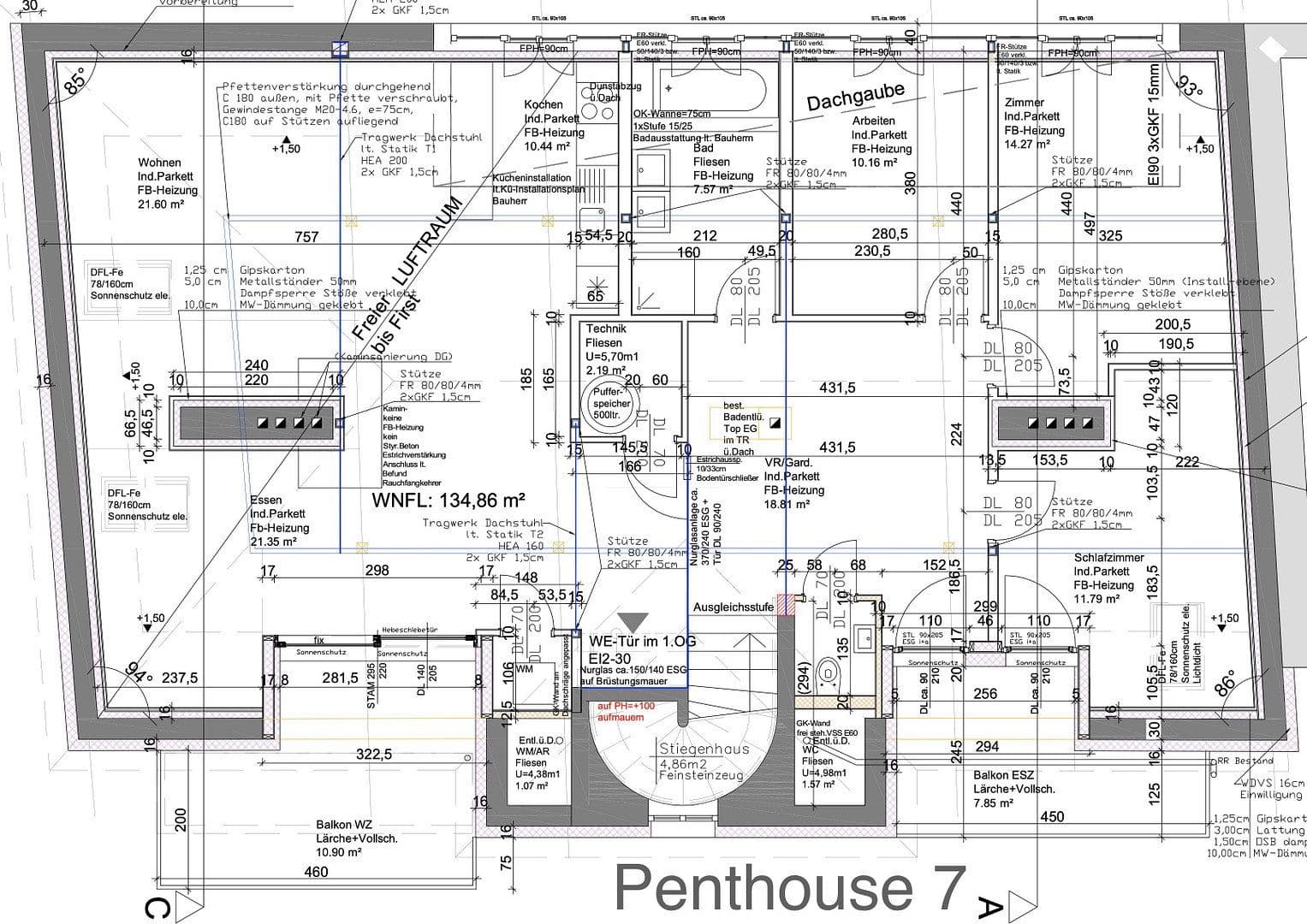 Pronájem bytu 4+1 150 m², Kasernstraße 19a, Krems an der Donau, Dolní Rakousko Pronájem bytu 4+1 150 m², Kasernstraße 19a, Krems an der Donau, Dolní Rakousko