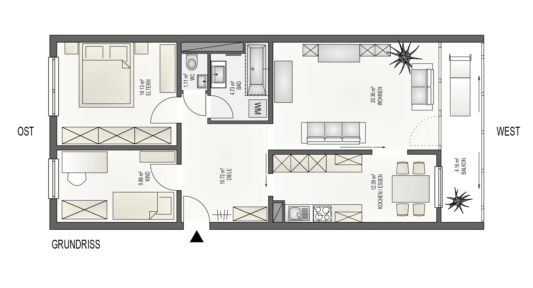 Prodej bytu 3+1 76 m², Pillauer Straße 8, Pforzheim, Bádensko-Württembersko Prodej bytu 3+1 76 m², Pillauer Straße 8, Pforzheim, Bádensko-Württembersko