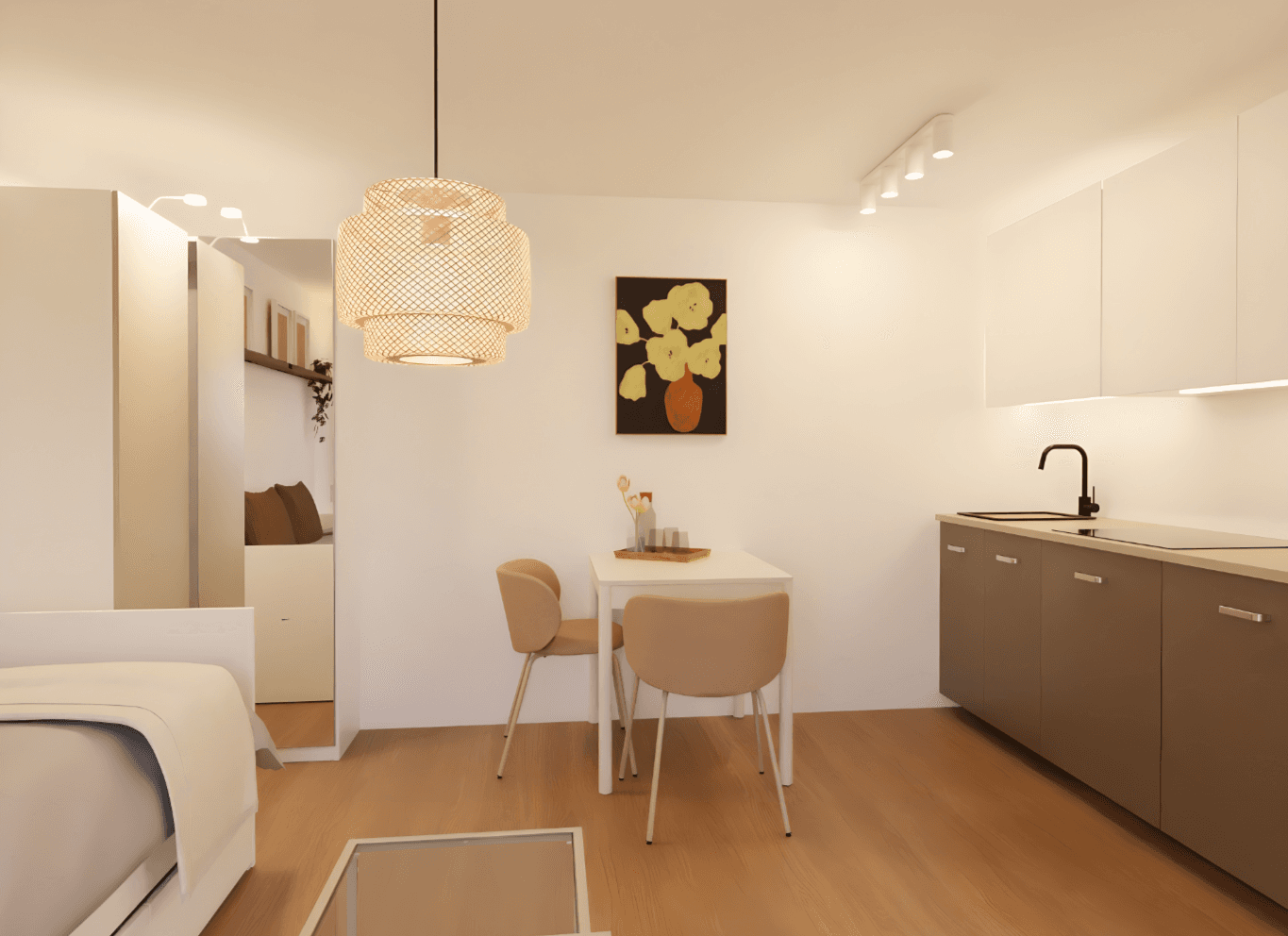 Pronájem bytu 1+1 27 m², Metzingen, Bádensko-Württembersko Pronájem bytu 1+1 27 m², Metzingen, Bádensko-Württembersko