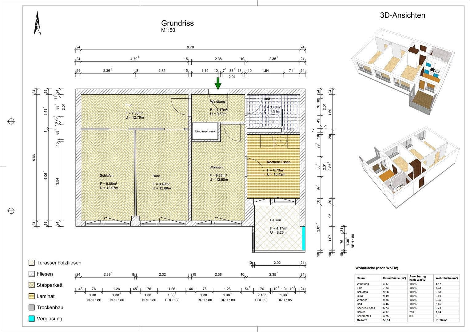 Prodej bytu 3+1 51 m², München, Bavorsko Prodej bytu 3+1 51 m², München, Bavorsko