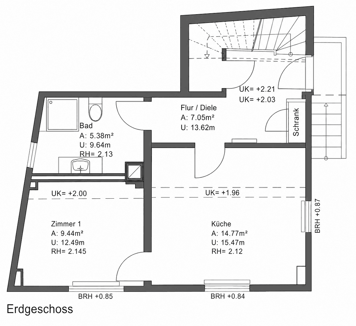 Prodej domu 75 m², pozemek 106 m², Hauptstraße, Hammersbach, Hessen Prodej domu 75 m², pozemek 106 m², Hauptstraße, Hammersbach, Hessen