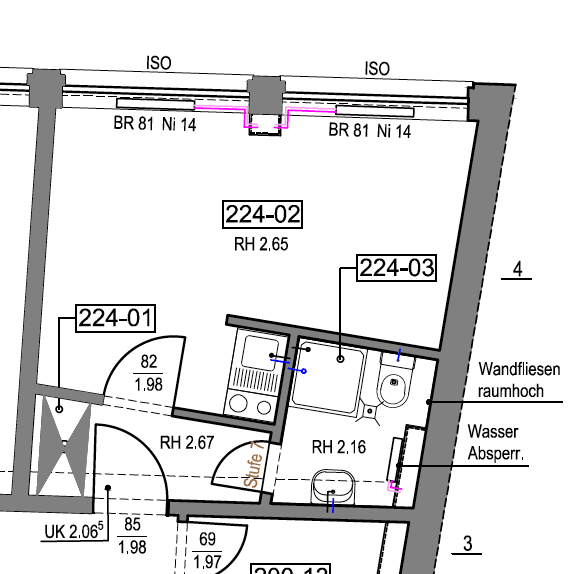 Pronájem bytu 13 m², Suarezstr. 15-17, Berlin, Berlín Pronájem bytu 13 m², Suarezstr. 15-17, Berlin, Berlín