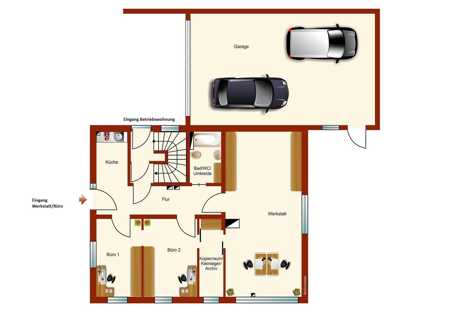Pronájem domu 273 m², pozemek 750 m², Lauterbachstr.4b, Geretsried, Bavorsko Pronájem domu 273 m², pozemek 750 m², Lauterbachstr.4b, Geretsried, Bavorsko