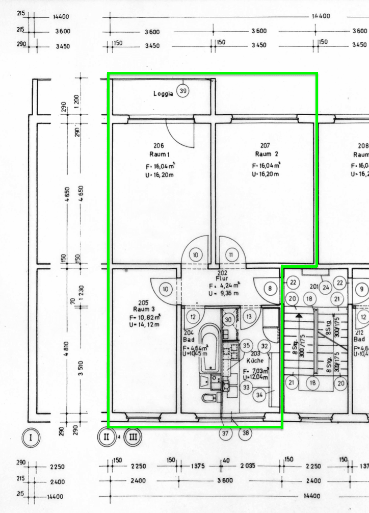 Pronájem bytu 3+1 59 m², Arthur Scheibner Ring 25, Mücheln (Geiseltal), Sasko-Anhaltsko Pronájem bytu 3+1 59 m², Arthur Scheibner Ring 25, Mücheln (Geiseltal), Sasko-Anhaltsko