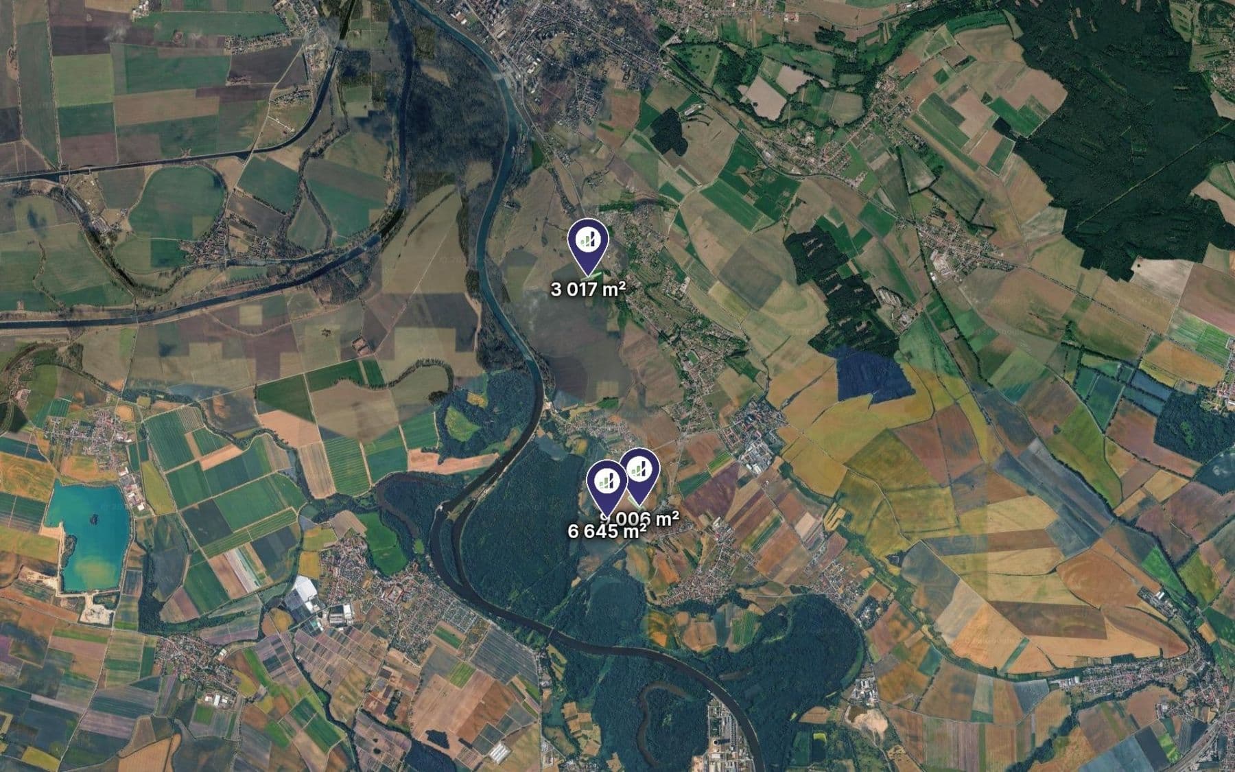 Prodej pozemku 18.668 m², Kly, Středočeský kraj Prodej pozemku 18.668 m², Kly, Středočeský kraj