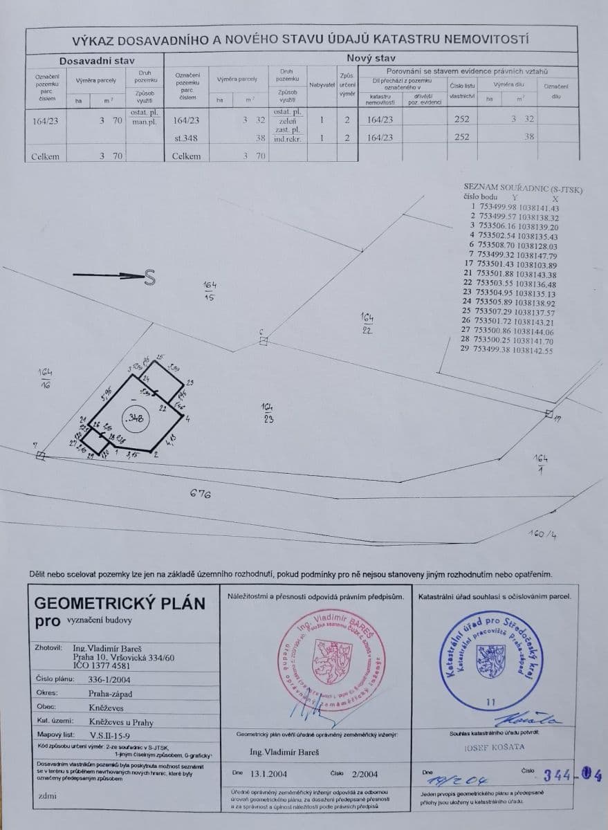 Prodej chaty, chalupy 38 m², pozemek 370 m², Kněževes, Středočeský kraj Prodej chaty, chalupy 38 m², pozemek 370 m², Kněževes, Středočeský kraj
