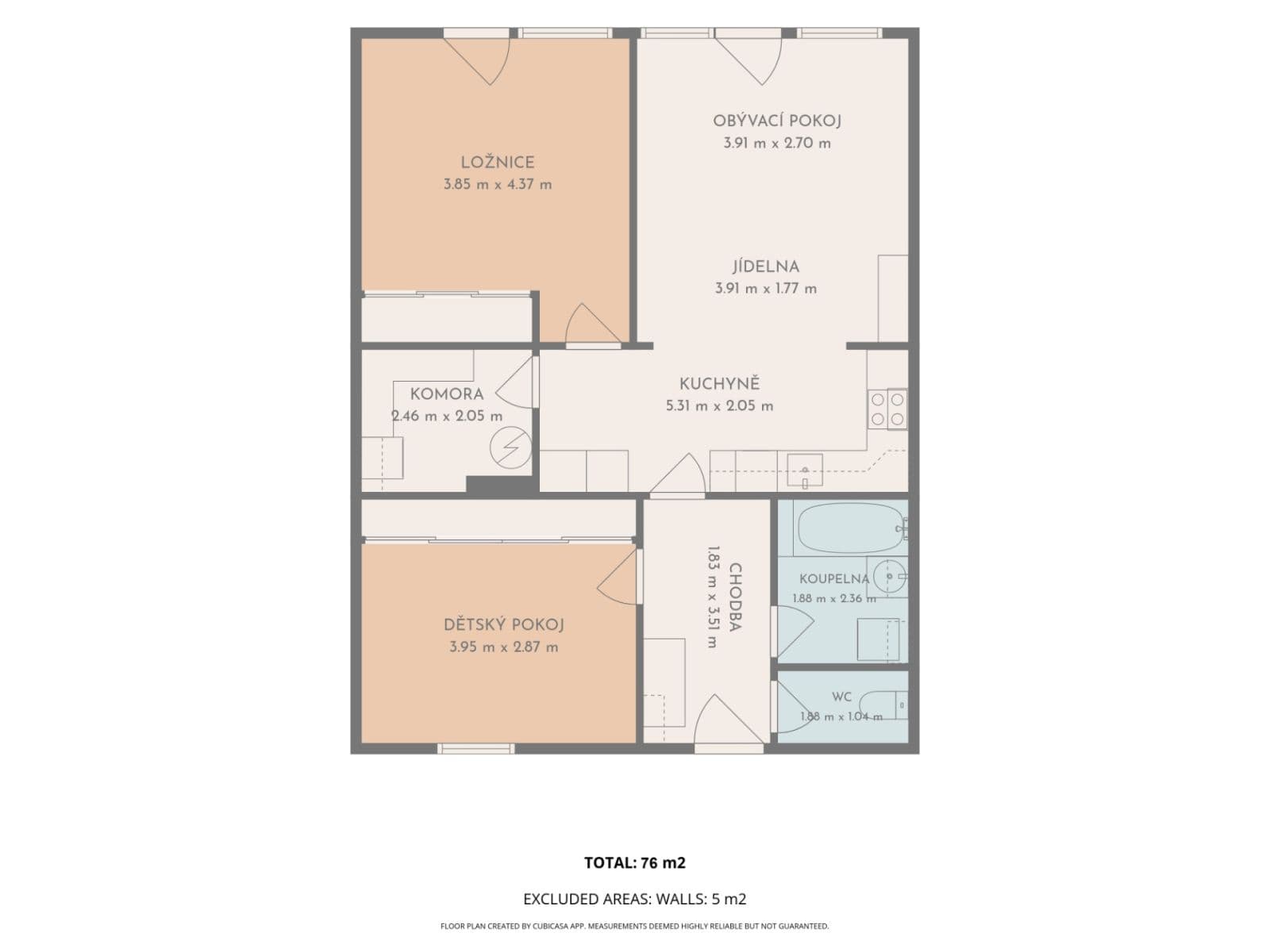 Prodej bytu 3+kk 76 m², U Dráhy, Chýně, Středočeský kraj Prodej bytu 3+kk 76 m², U Dráhy, Chýně, Středočeský kraj