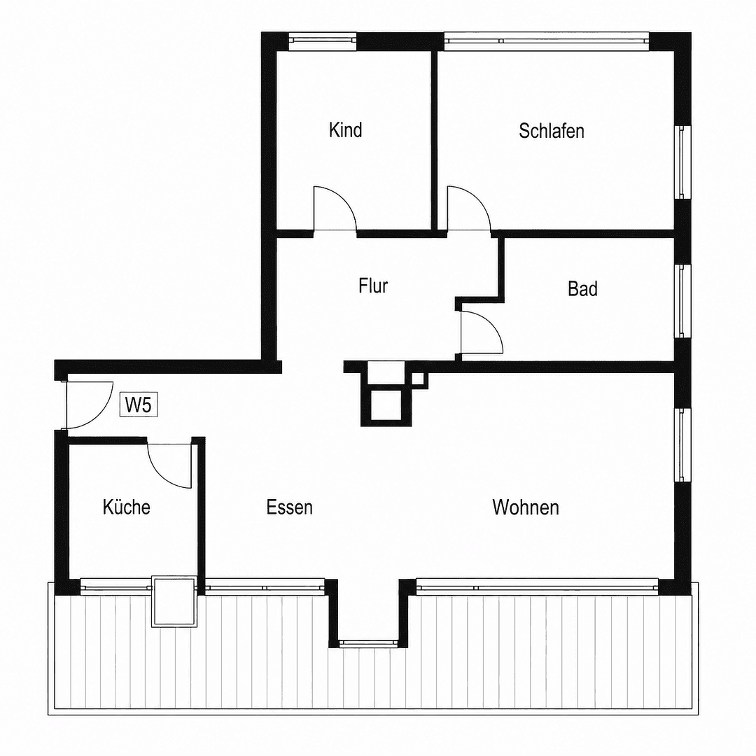 Pronájem bytu 4+1 75 m², Burglengenfeld, Bavorsko Pronájem bytu 4+1 75 m², Burglengenfeld, Bavorsko