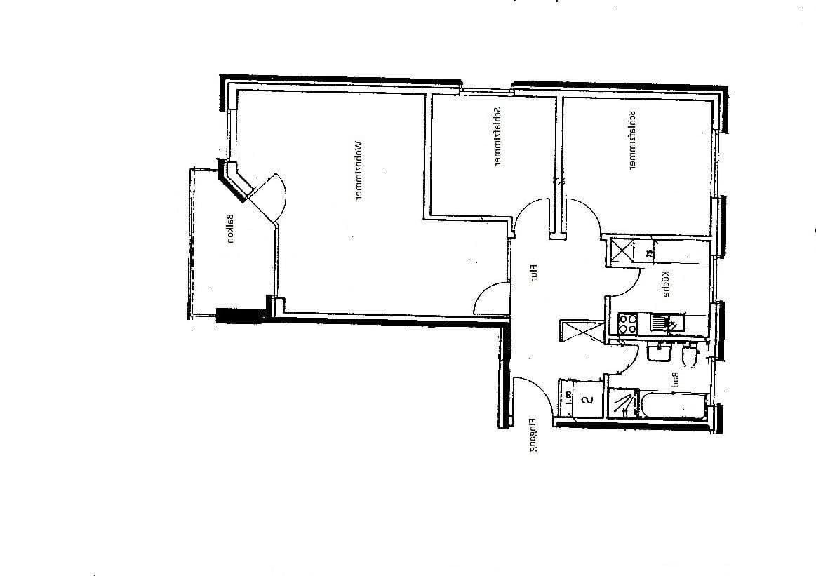 Prodej bytu 3+1 76 m², Wismar, Mecklenburg-Vorpommern Prodej bytu 3+1 76 m², Wismar, Mecklenburg-Vorpommern