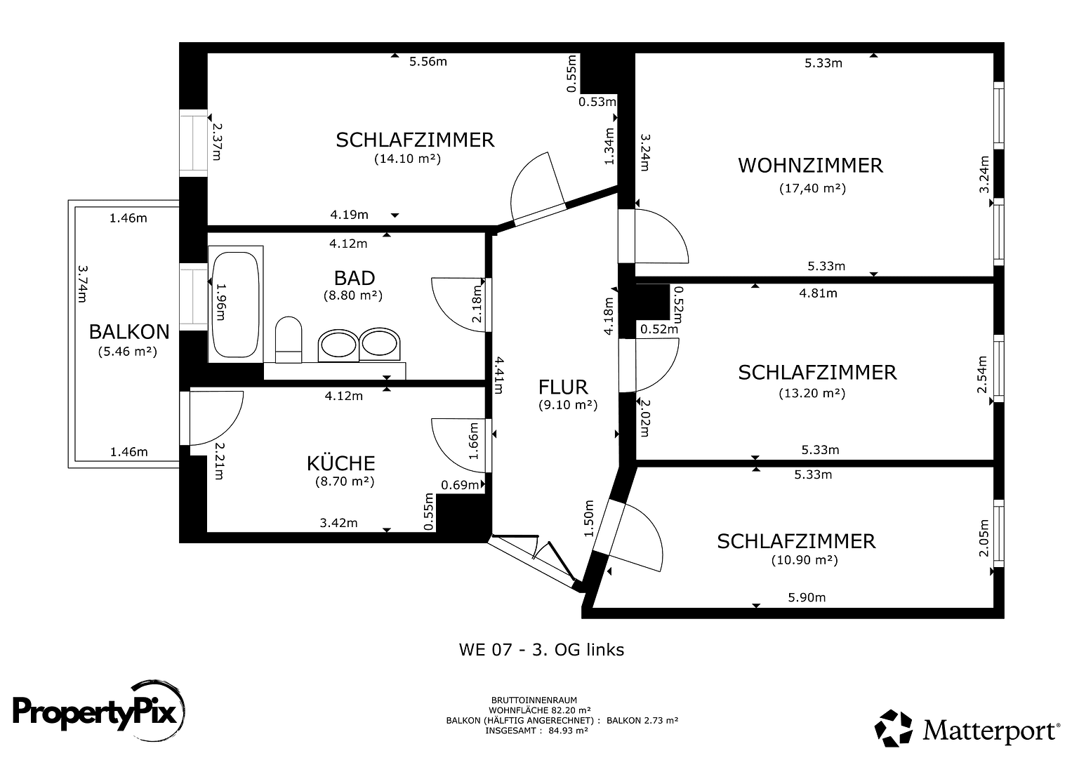 Pronájem bytu 4+1 84 m², Wurzner Straße 188, Leipzig, Sasko Pronájem bytu 4+1 84 m², Wurzner Straße 188, Leipzig, Sasko
