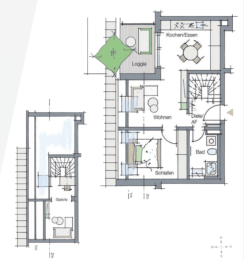 Pronájem bytu 2+1 57 m², Kornburger Hauptstraße 4, Nürnberg, Bavorsko Pronájem bytu 2+1 57 m², Kornburger Hauptstraße 4, Nürnberg, Bavorsko