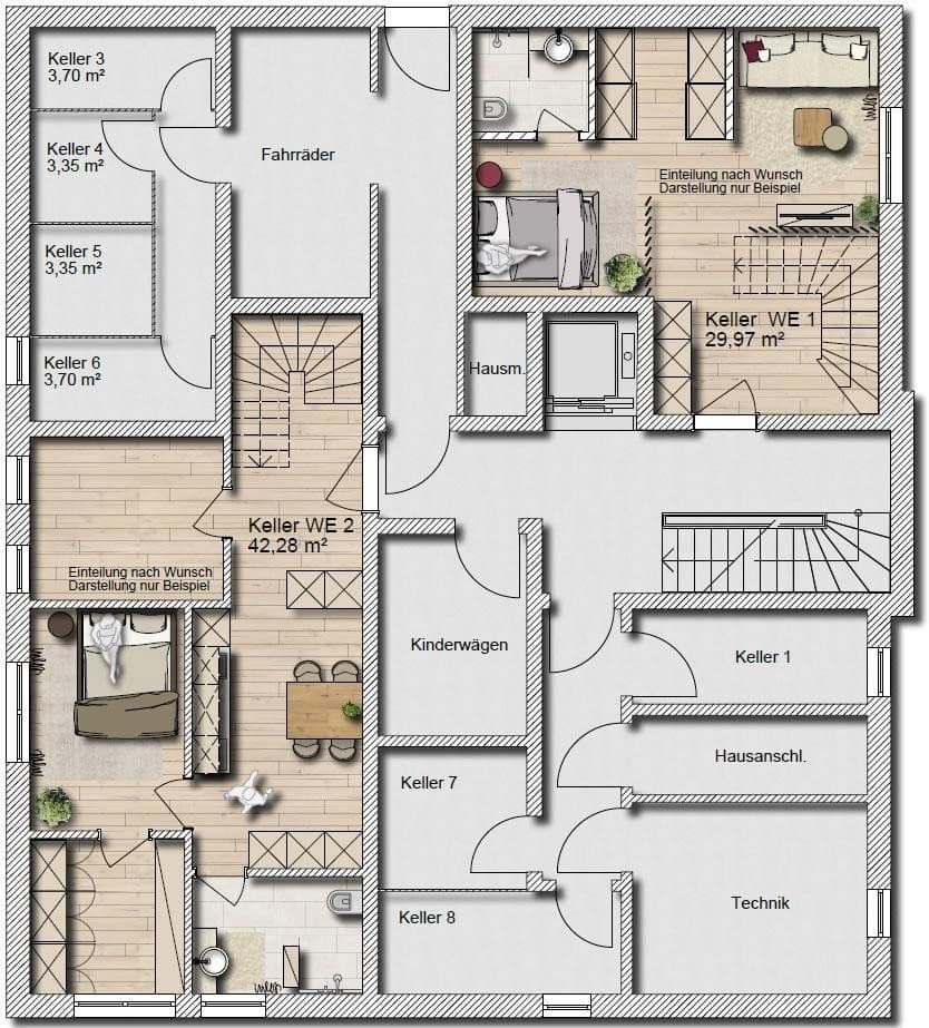 Prodej bytu 2+1 80 m², Heuglinstr. 32, München, Bavorsko Prodej bytu 2+1 80 m², Heuglinstr. 32, München, Bavorsko