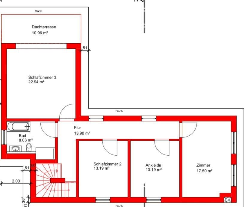 Pronájem bytu 3+1 97 m², Rüsselsheim am Main, Hessen Pronájem bytu 3+1 97 m², Rüsselsheim am Main, Hessen