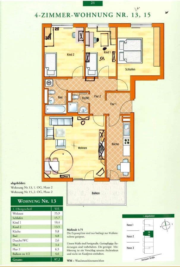 Pronájem bytu 4+1 98 m², Dachauer Str. 11b, Oberschleißheim, Bavorsko Pronájem bytu 4+1 98 m², Dachauer Str. 11b, Oberschleißheim, Bavorsko