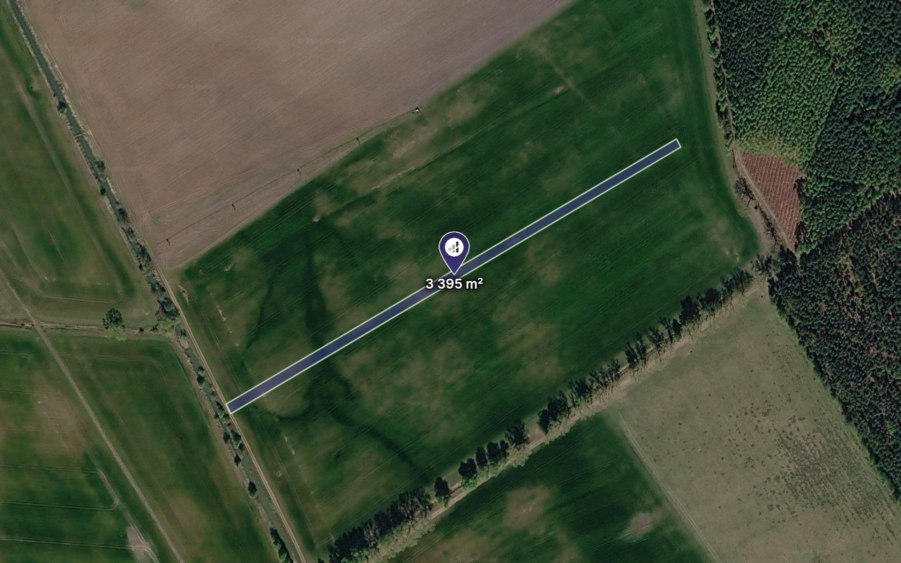 Prodej pozemku 3.395 m², Kladruby nad Labem, Pardubický kraj Prodej pozemku 3.395 m², Kladruby nad Labem, Pardubický kraj
