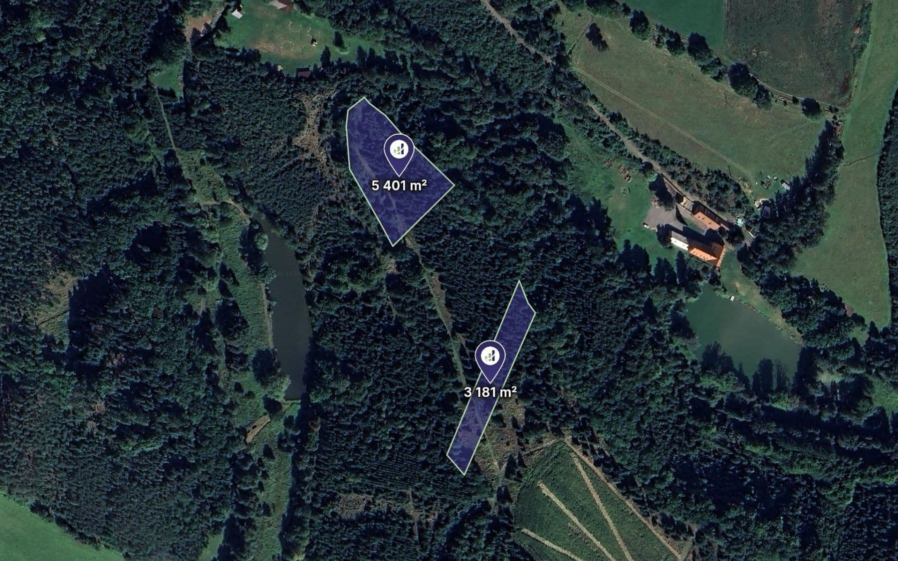 Prodej pozemku 4.291 m², Zásmuky, Středočeský kraj Prodej pozemku 4.291 m², Zásmuky, Středočeský kraj