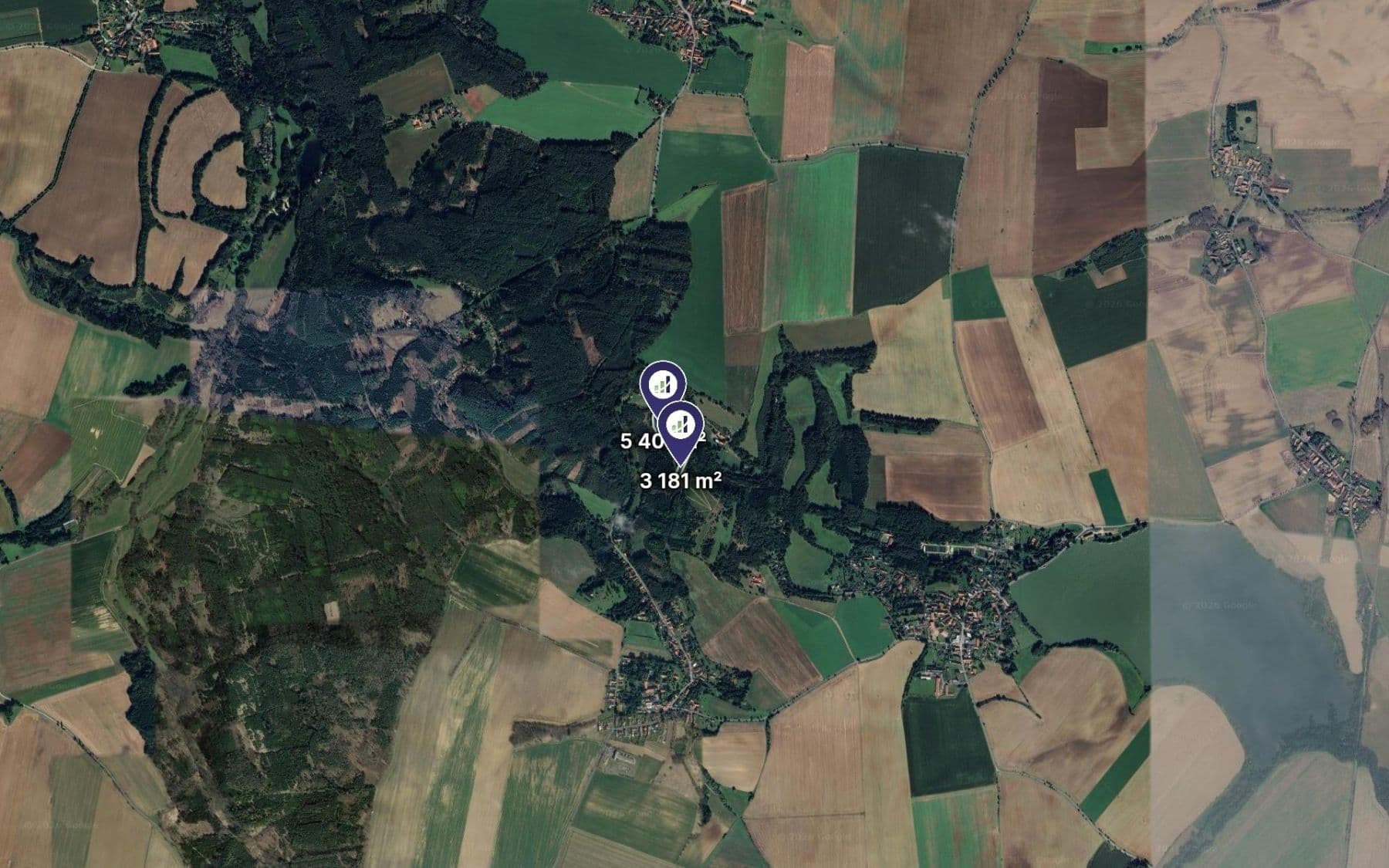 Prodej pozemku 4.291 m², Zásmuky, Středočeský kraj Prodej pozemku 4.291 m², Zásmuky, Středočeský kraj
