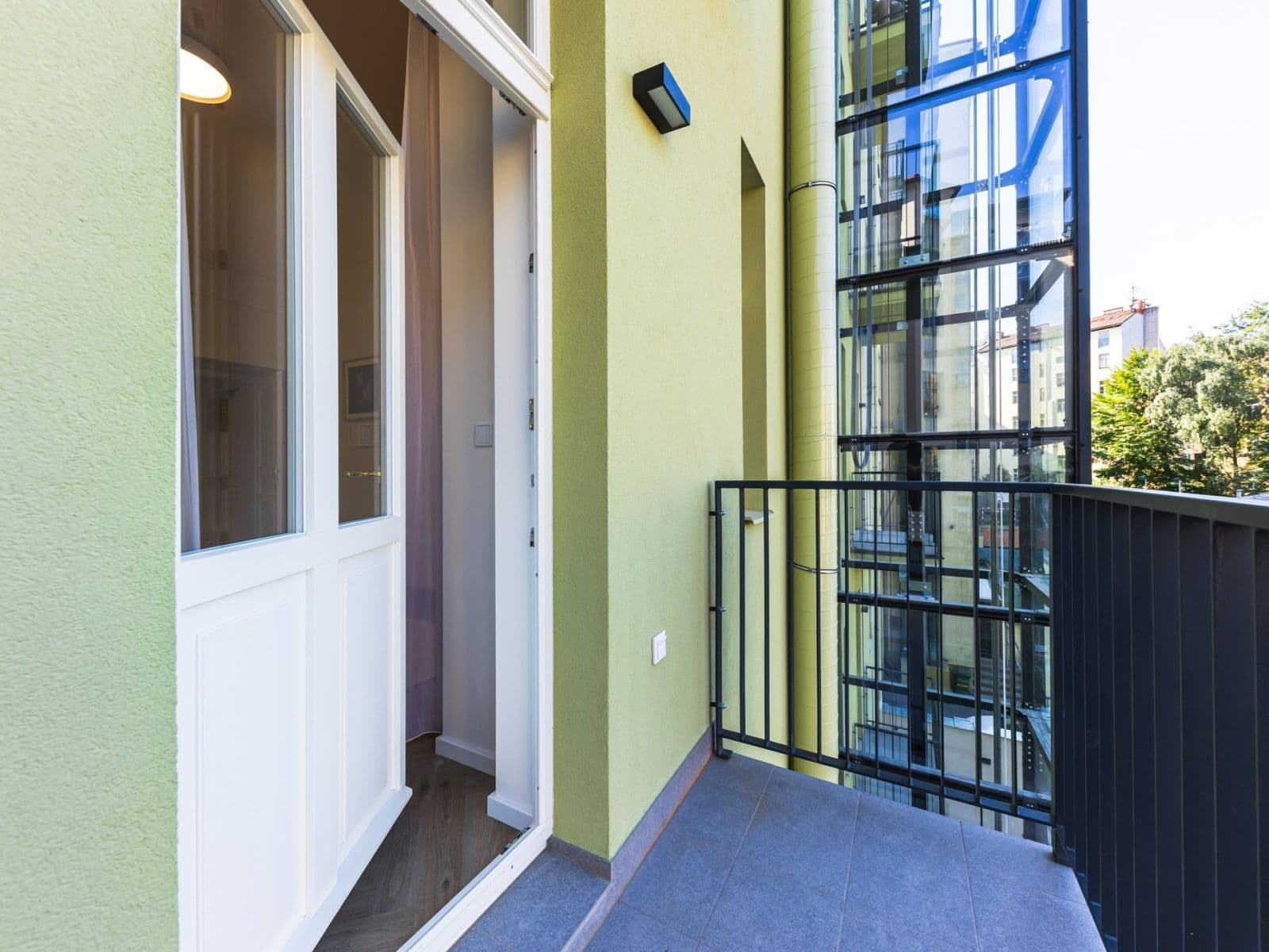 Pronájem bytu 1+kk 29 m², Sázavská, Praha, Praha Pronájem bytu 1+kk 29 m², Sázavská, Praha, Praha