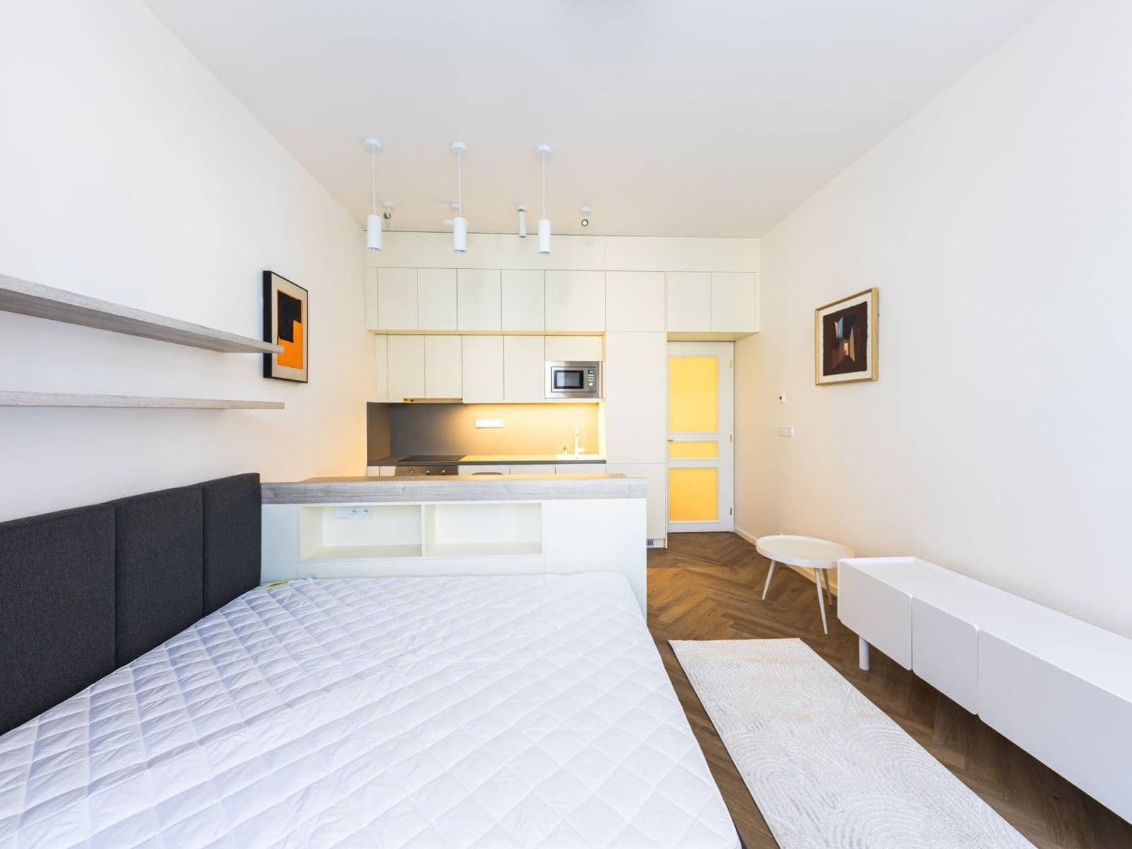Pronájem bytu 1+kk 29 m², Sázavská, Praha, Praha Pronájem bytu 1+kk 29 m², Sázavská, Praha, Praha